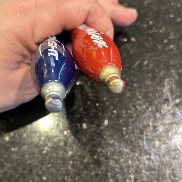 2 Two Small Budweiser Bud Light Beer Keg Tap Handles - Picture 6 of 12